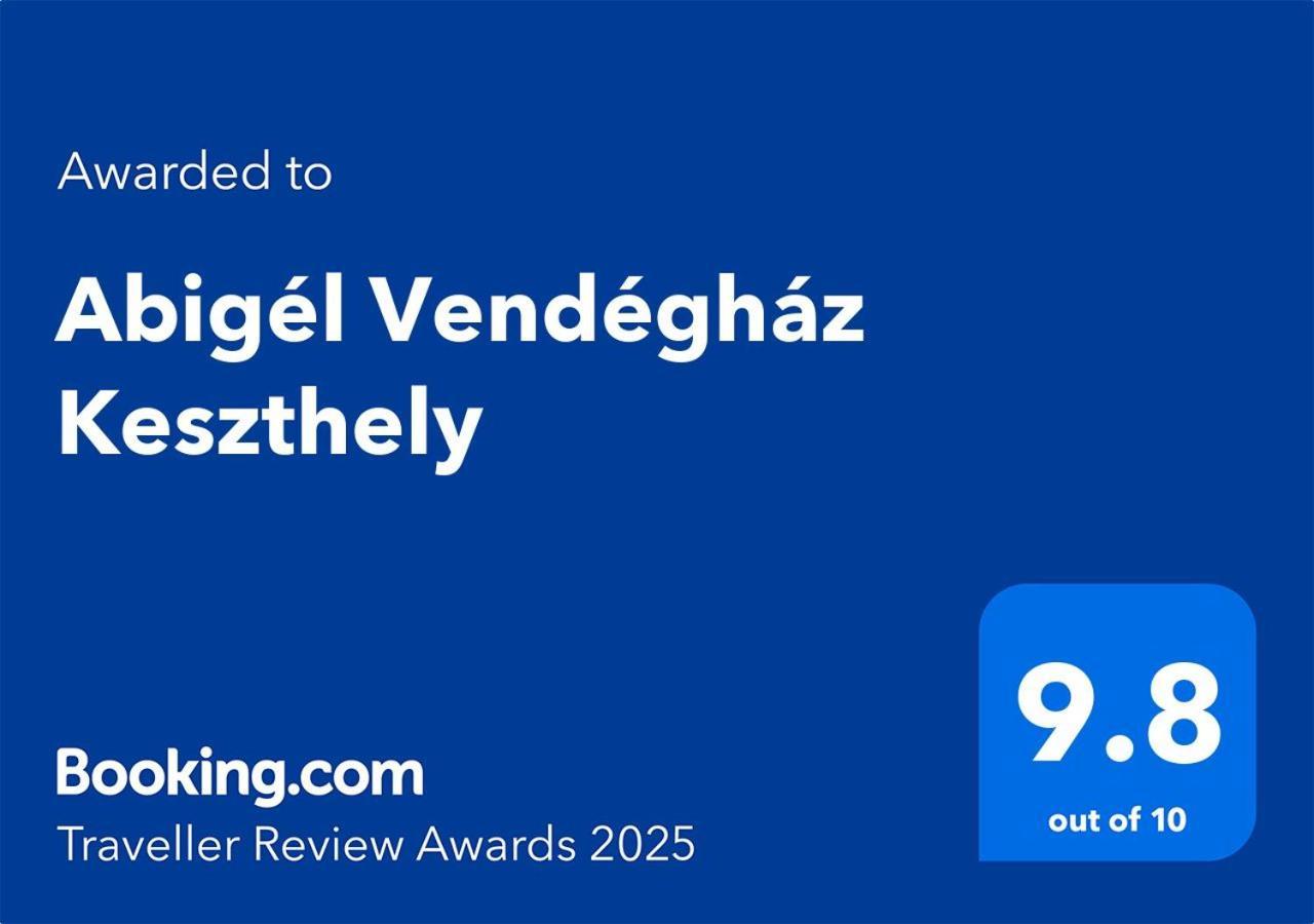 Abigél Vendégház Keszthely Extérieur photo